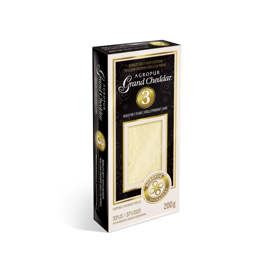 Agropur Grand Cheddar 3 ans Bar à Fromages