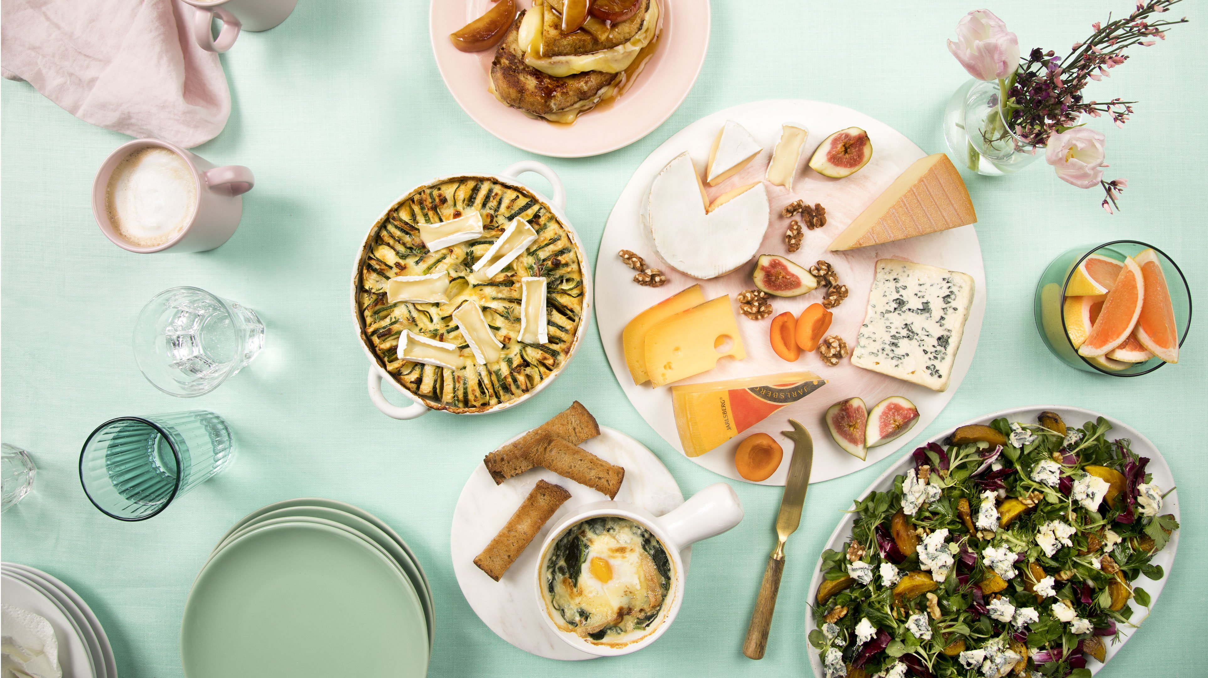 Cheese Bar's Easter Brunch Cheese Bar's Easter Brunch savoury table